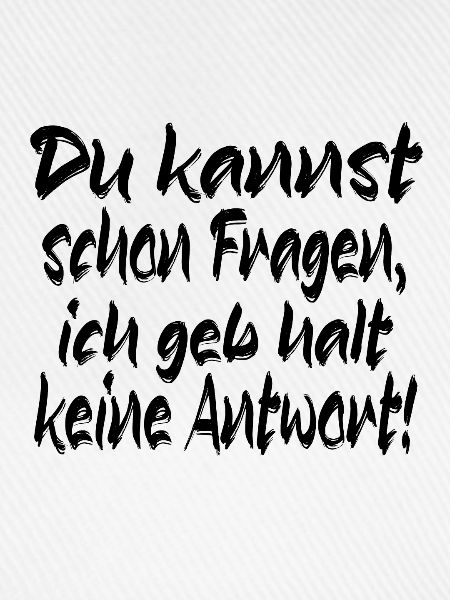 Kannst fragen