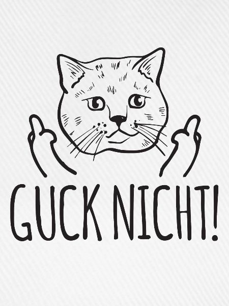 Lustige Katze Katzen