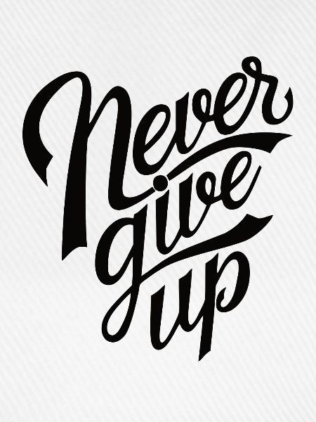Never Give Up