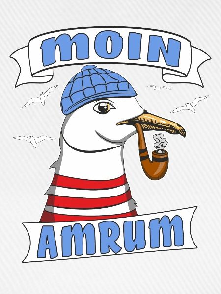 3886 MÖWE MOIN AMRUM