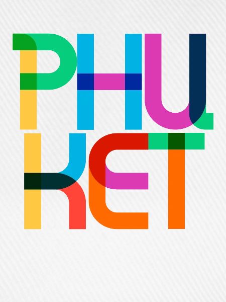 Phuket Thailand Pop Art Briefe