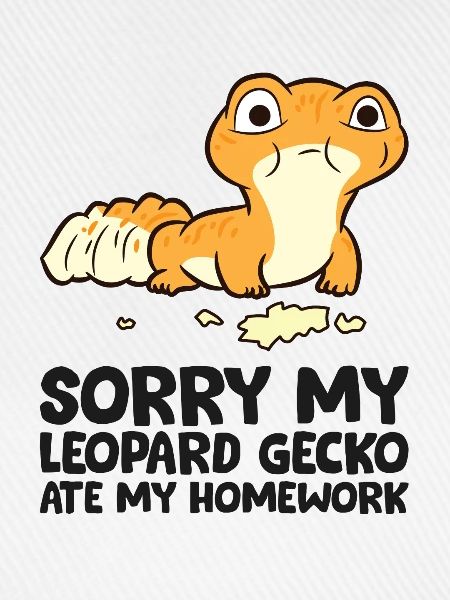 Leopardgecko-Schule Mein Leopardgecko hat meine