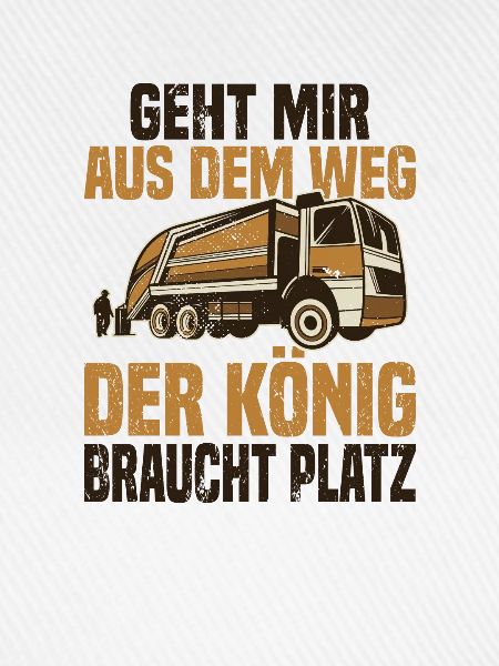 Müllmann Müllwagen