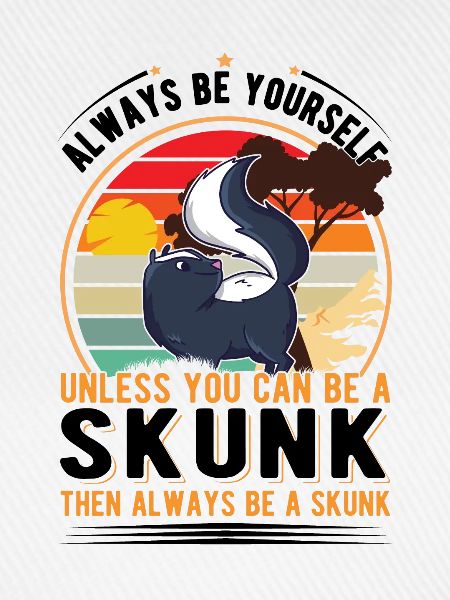 Stinktier Geschenk Skunk