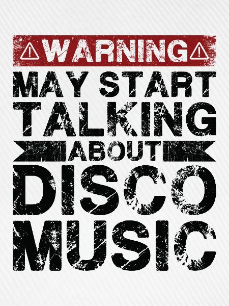 Über Disco -Musik Sprechen