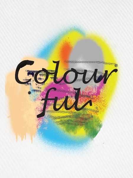 bunte Farben