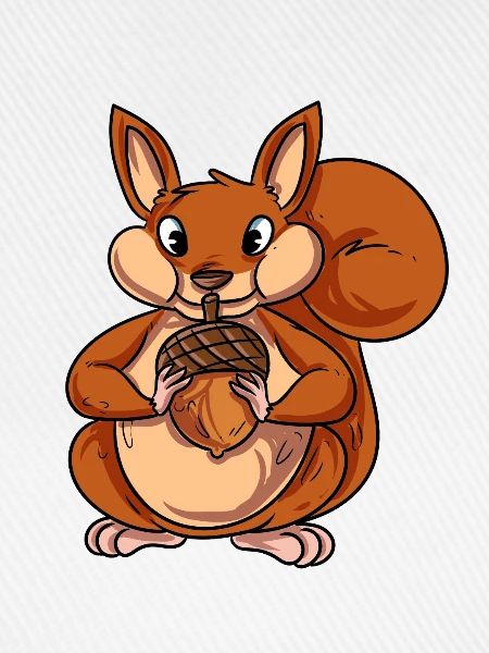 Eichhörnchen Waldtier