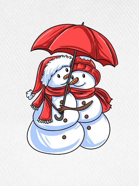 Schneemann Liebe