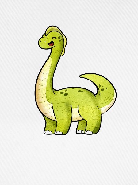Kawaii Brachiosaurus