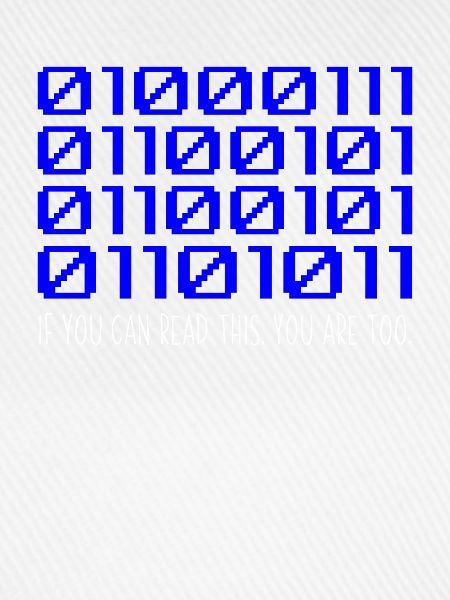 Funny Coder Binärcode Programmierer Entwickler