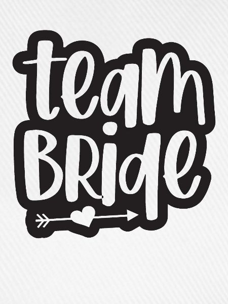 Team Braut Junggesellenabschied Braut Hochzeitsmädchen