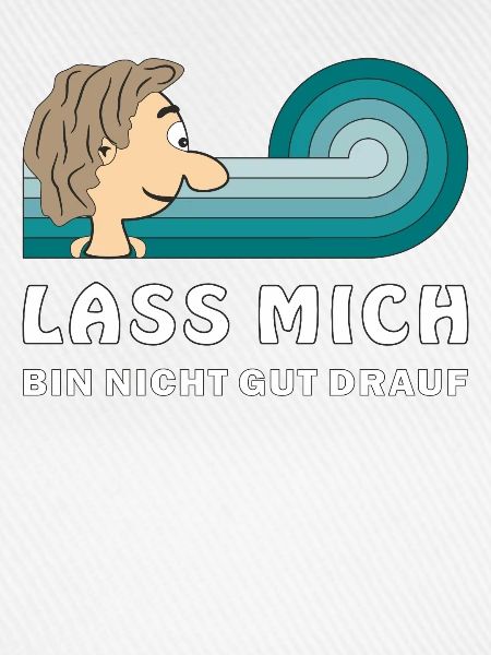 COMIC KOPF LASS MICH