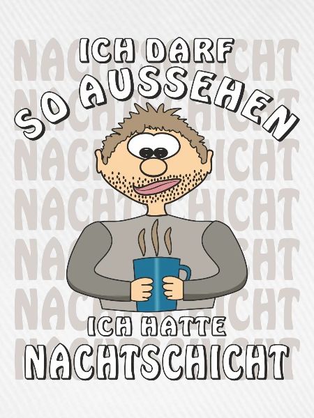 MENSCH COMIC HATTE NACHTSCHICHT