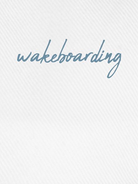 Wakeboarding