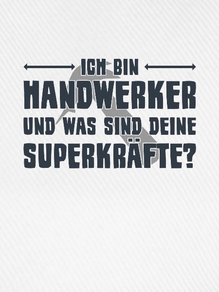 Handwerker Spruch