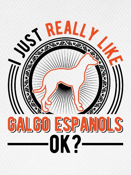 Ich mag einfach Galgo Espanols