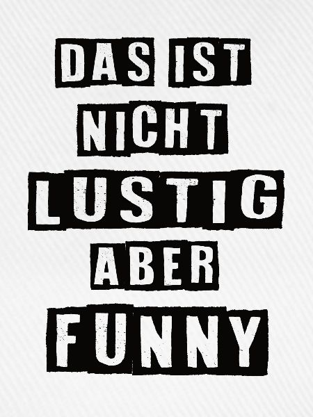 Lustiger Spruch