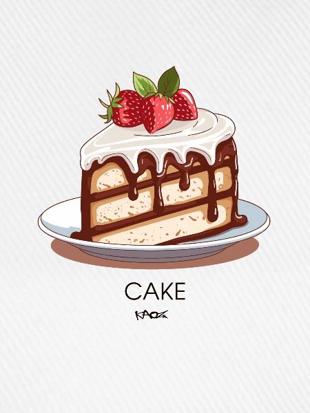 Ein Stück Kuchen, Erdbeerkuchen