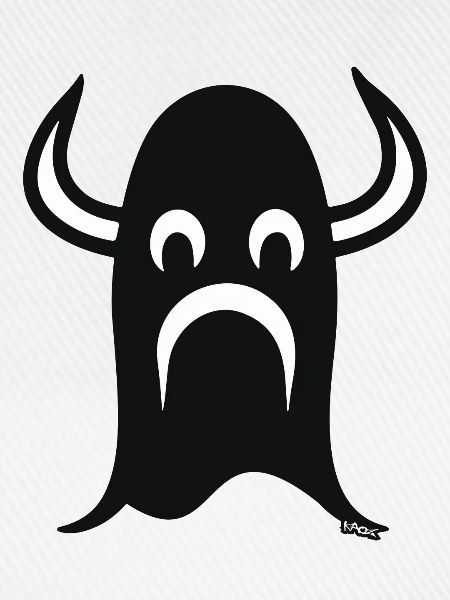 Wikinger Cartoon Gesicht Helm