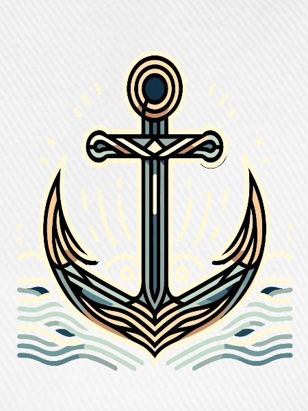 Maritimer Charme Anker Design