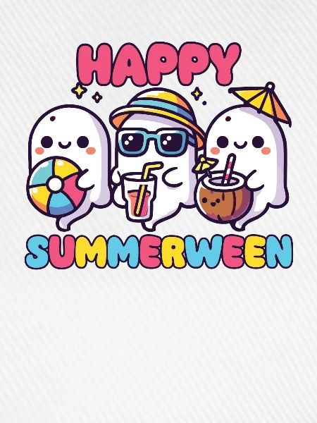 Happy Summerween Sommer Halloween Geist