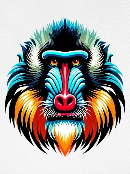 Mandrill-Affe