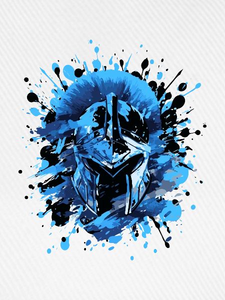 Spartaner Helm Symbol