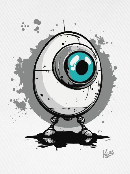 Cyber-Zyklopen-Robo-Ei