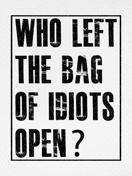 who left the bag