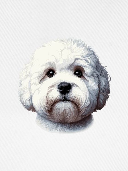 Hundegesicht - Bologneser