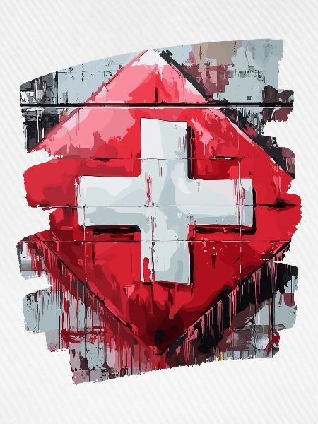 Schweizer Flagge Schweiz