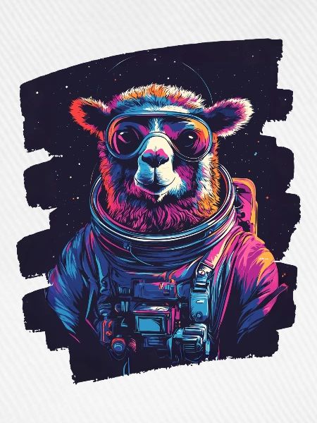 Lama Astronaut