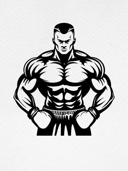 Boxer Zeichnung
