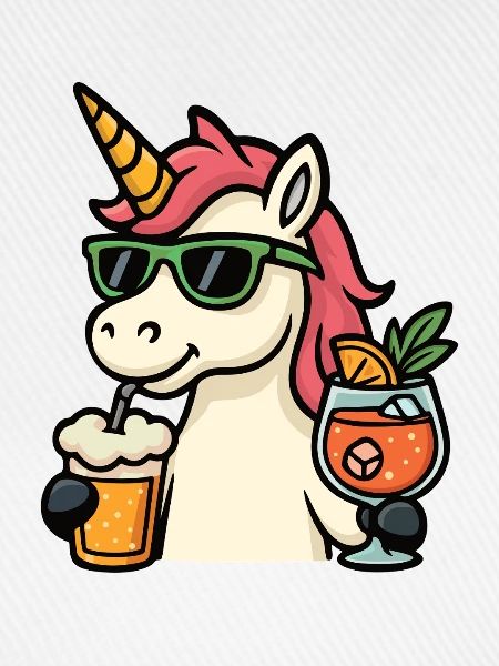 Party Einhorn Getränke