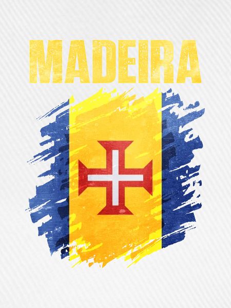 Madeira Flag Inspired Artistic Design
