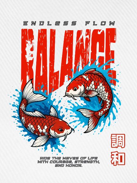 Koi Fische - Balance