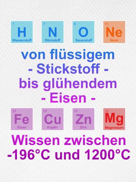 Unispruch "auf Temperatur" Geschenk, Studenten