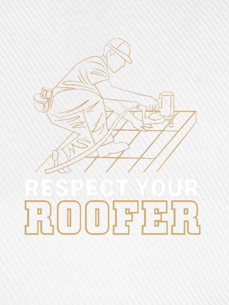 Dachdecker Handwerker Beruf Spruch