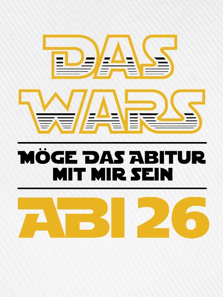 Das Wars | Abi 2026 - Abitur - Geschenk