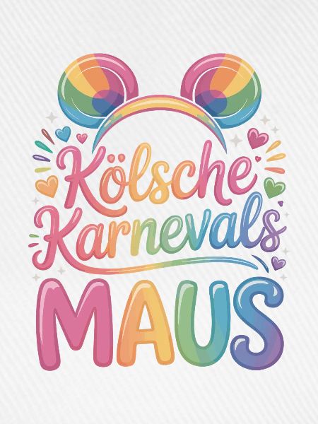 Kölsche Karnevalsmaus Karneval Köln Kölner Maus