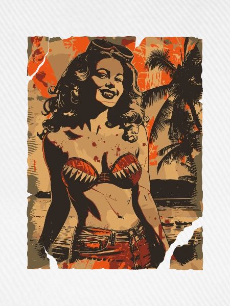 Pin-Up Strand Retro