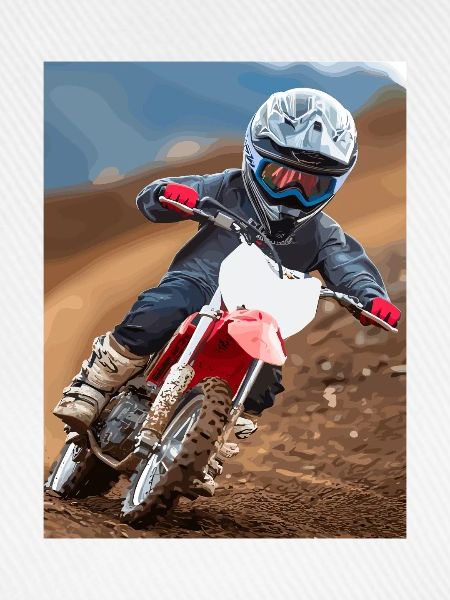 Motocross-Abenteuer im Staub