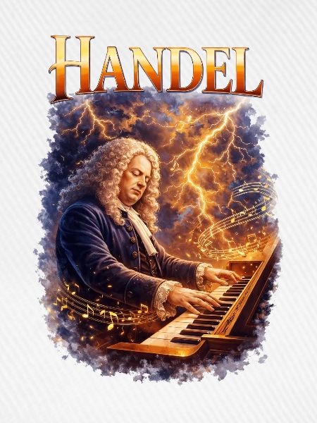 Handel Sturmklang am Keyboard