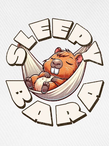 Capybara Sleepy Bara