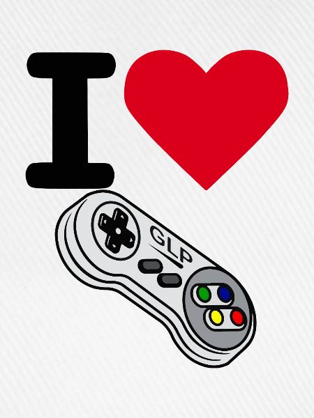 I Love GLP Retro Gamer Controller
