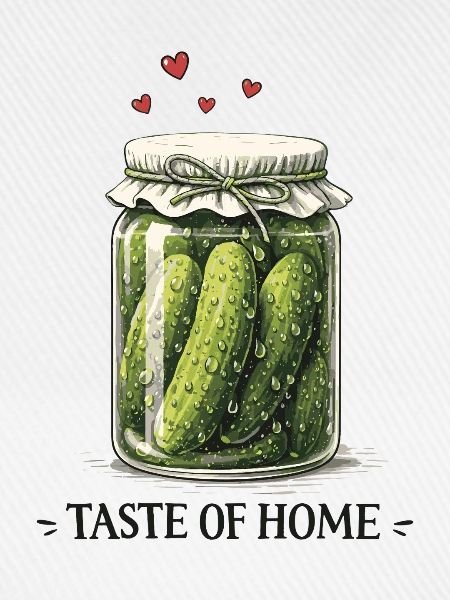 Taste Of Home Pickle Jar
