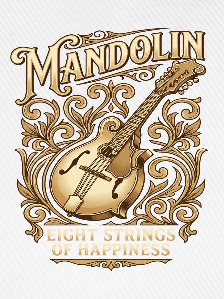 Mandolin Eight Strings of Happiness - Mandoline