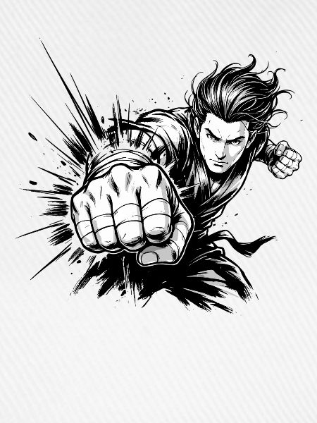 Manga Fighter Punch