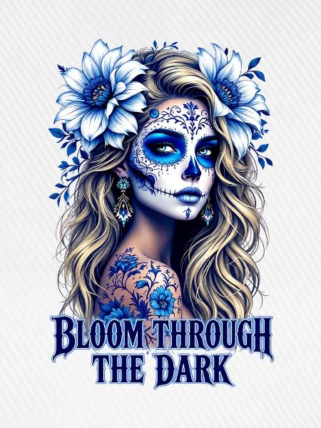 Bloom Through The Dark Sugar Skull