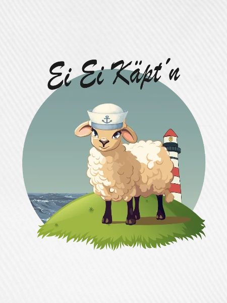 Ei Ei Käpt’n – Lustiges Schaf Design